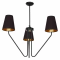 Lampa wisząca VICTORIA 3xE27 czarny