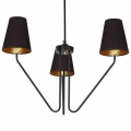 Lampa wisząca VICTORIA 3xE27 czarny