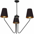 Lampa wisząca VICTORIA 3xE27 czarny