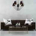 Lampa wisząca VICTORIA 5xE27 czarny