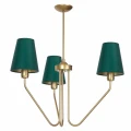 Lampa wisząca VICTORIA 3xE27 Mosiądz