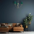 Lampa wisząca VICTORIA 3xE27 Mosiądz