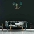 Lampa wisząca VICTORIA 3xE27 Mosiądz
