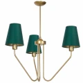 Lampa wisząca VICTORIA 3xE27 Mosiądz