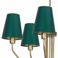 Lampa wisząca VICTORIA 5xE27 Mosiądz