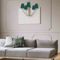 Lampa wisząca VICTORIA 5xE27 Mosiądz