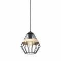 Lampa wisząca CLIFF 1xE27 czarny