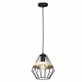 Lampa wisząca CLIFF 1xE27 czarny