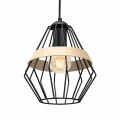 Lampa wisząca CLIFF 1xE27 czarny