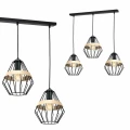 Lampa wisząca CLIFF 3xE27 czarny