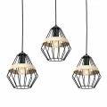 Lampa wisząca CLIFF 3xE27 czarny
