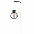 Lampa podłogowa CLIFF 1xE27 czarny