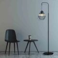 Lampa podłogowa CLIFF 1xE27 czarny