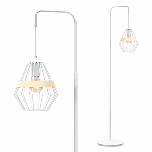 Lampa podłogowa CLIFF 1xE27 biały