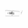 Kinkiet SPLASH 40cm 8W LED chrom