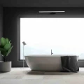 Kinkiet SPLASH 80cm 16W LED czarny