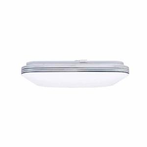 Plafon PALERMO Ściemnialny + pilot biały 40W LED szer.33cm