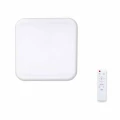 Plafon PALERMO Ściemnialny + pilot biały 40W LED szer.33cm