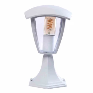 Lampa ogrodowa stojąca FOX 1xE27 Mała biały