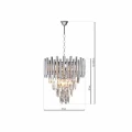 Lampa wisząca MADISON 9xE14 chrom