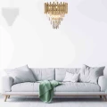 Lampa wisząca MADISON 9xE14 złoty