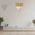 Lampa wisząca MADISON 9xE14 złoty