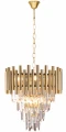 Lampa wisząca MADISON 9xE14 złoty