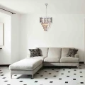 Lampa wisząca ASPEN II 9xE14 chrom