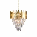 Lampa wisząca ASPEN II 9xE14 złoty