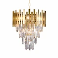 Lampa wisząca ASPEN II 9xE14 złoty