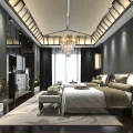 Lampa wisząca ASPEN II 9xE14 złoty