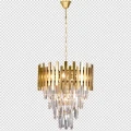 Lampa wisząca ASPEN II 9xE14 złoty