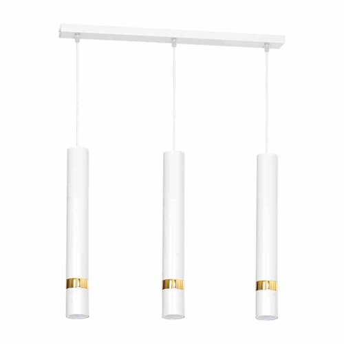 Lampa wisząca JOKER 3xGU10 biało/złoty
