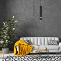 Lampa wisząca JOKER 1xGU10 czarno/złoty