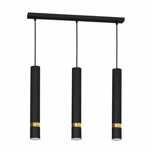 Lampa wisząca JOKER 3xGU10 czarno/złoty