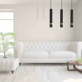 Lampa wisząca JOKER 3xGU10 czarno/złoty