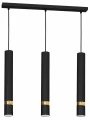 Lampa wisząca JOKER 3xGU10 czarno/złoty
