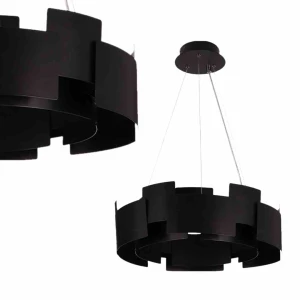 Lampa wisząca TORINO 24W LED czarny