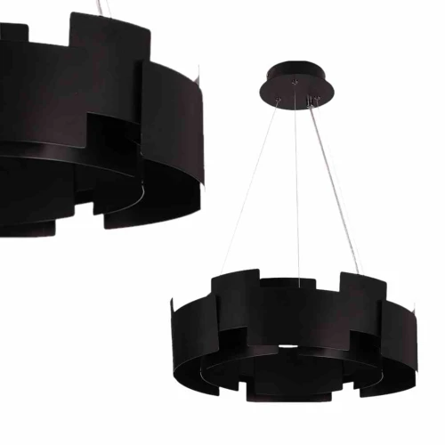 Lampa wisząca TORINO 24W LED czarny