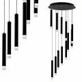 Lampa wisząca CARBON 12W LED czarny