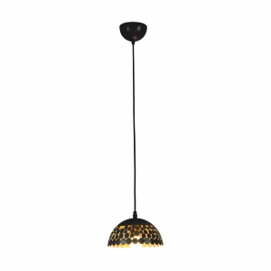 Lampa wisząca LISA 1xE27 18cm czarny