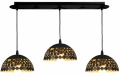 Lampa wisząca LISA 3xE27 czarny