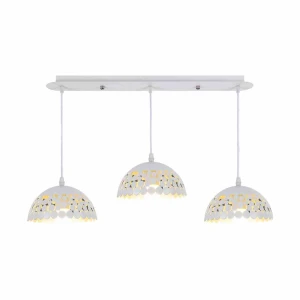 Lampa wisząca LISA 3xE27 biały