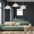 Lampa wisząca LISA 3xE27 biały