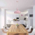 Lampa wisząca MALMO 1xE27 Różowy