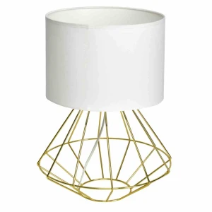 Lampa podłogowa LUPO WITE 1xE27 biało/złoty