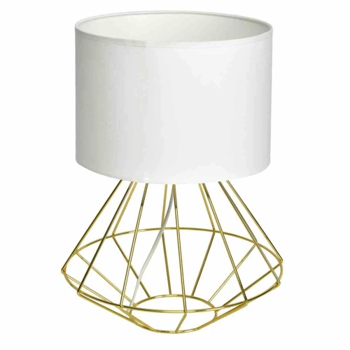 Lampa podłogowa LUPO WITE 1xE27 biało/złoty