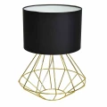 Lampa podłogowa LUPO 1xE27 czarno/złoty