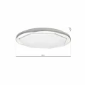 Plafon OPTIMA biały 52W LED szer.48cm