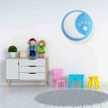Plafon NOTE niebieski 40W LED szer.48cm